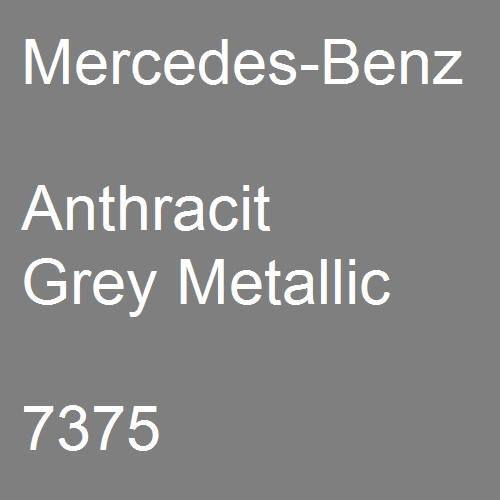 Mercedes-Benz, Anthracit Grey Metallic, 7375.